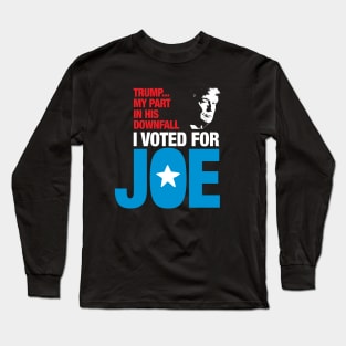 Voted for Joe (Blue) Long Sleeve T-Shirt